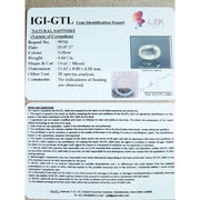 4.44/CT Pukhraj Stone with Govt Lab Certificate-(YELSA9V)